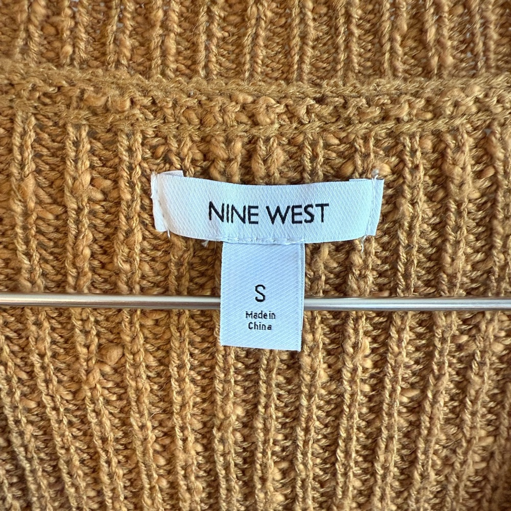 Nine West Brown Cardigan Sweater - Picture 4 of 9